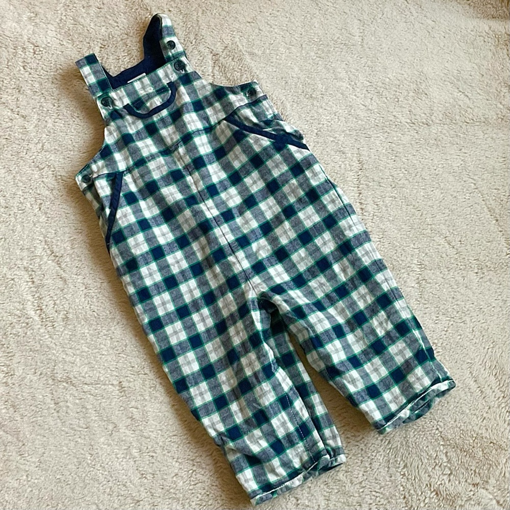 Janie and Jack Layette Overalls Jumper